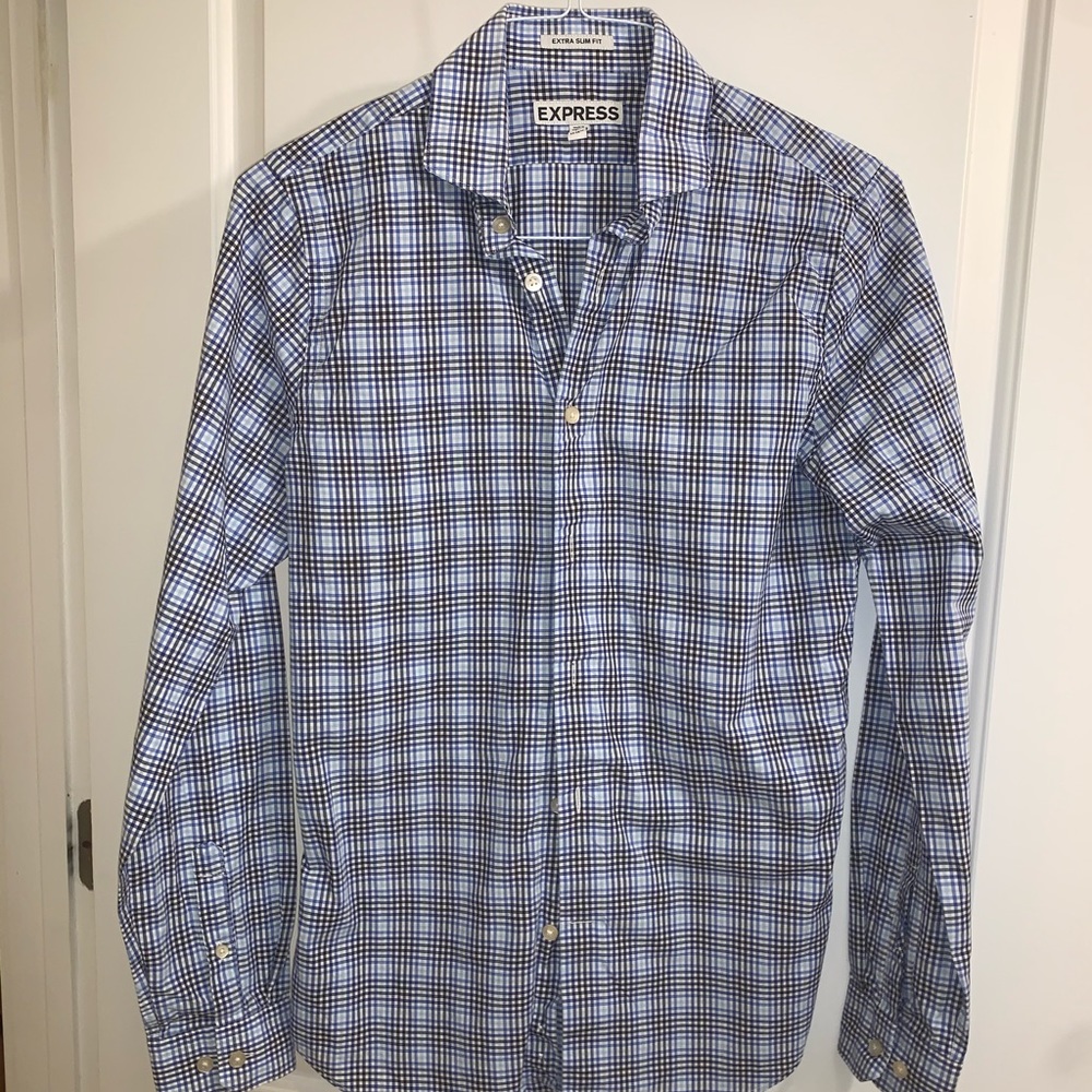 Express men’s dress shirt long sleeves